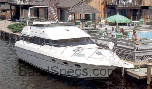 Silverton 37 Motor Yacht tekniske specifikationer og anmeldelser